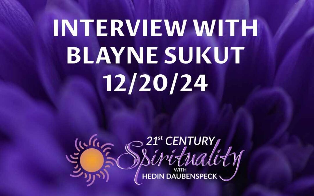 Blayne Sukut Interview